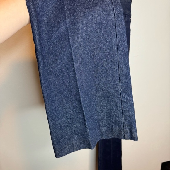 Anthropologie The Essential Trousers Bootcut Pants Dark Wash - Picture 7 of 11